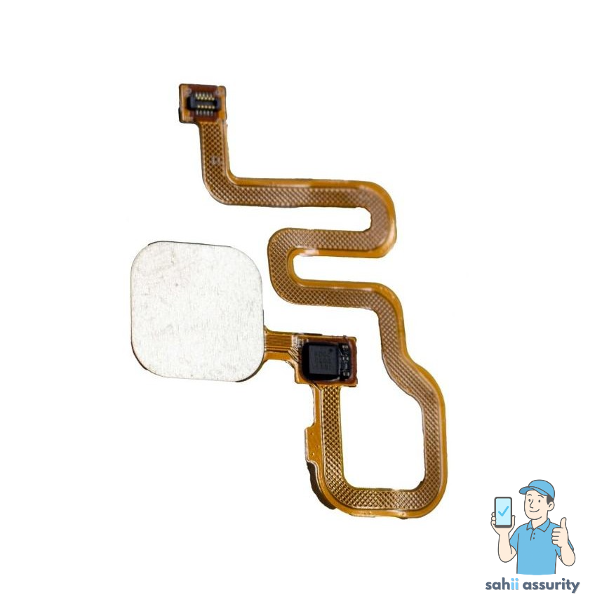 Fingerprint Sensor with Flex Cable for Xiaomi Redmi Note 6 Pro Black thumbnail